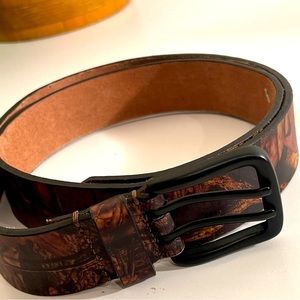 Men's Camo 1402  Genuine Leather Belt Size 44